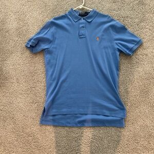 Men’s Polo Ralph Lauren Light Blue Polo Shirt Size Medium
